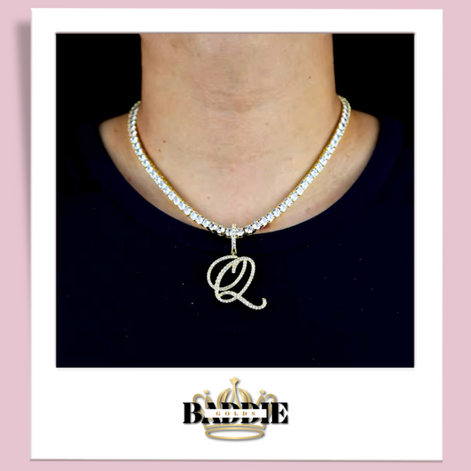 Diamond | Necklace-Gold