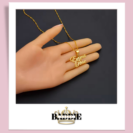 Nyasia | Nameplate Necklace