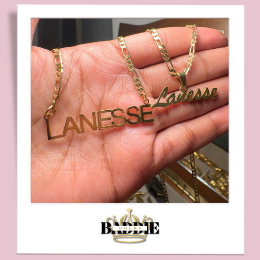 Lanesse | Nameplate-Necklace